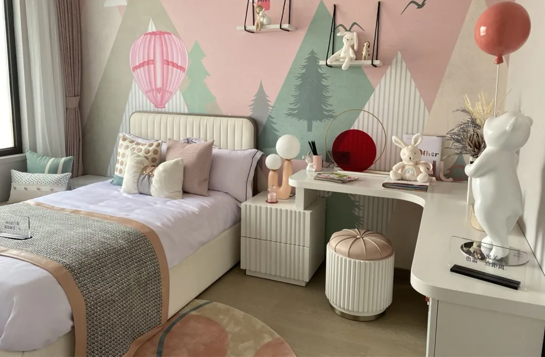 西津月 装修样板间 儿童房
