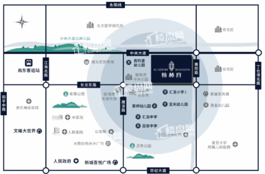 盛和西欧·翰林府效果图