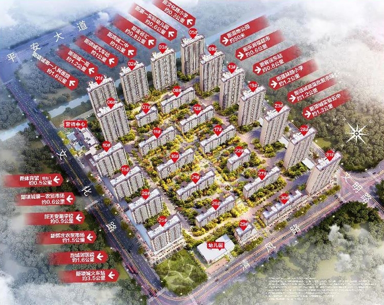 周口项城碧桂园高清图
