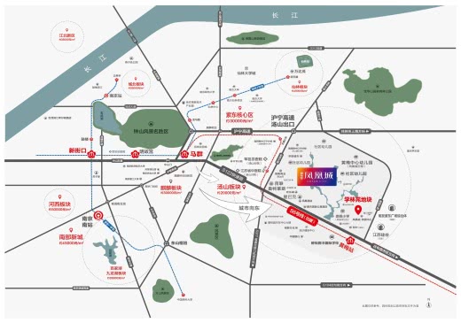 碧桂园凤凰城位置图