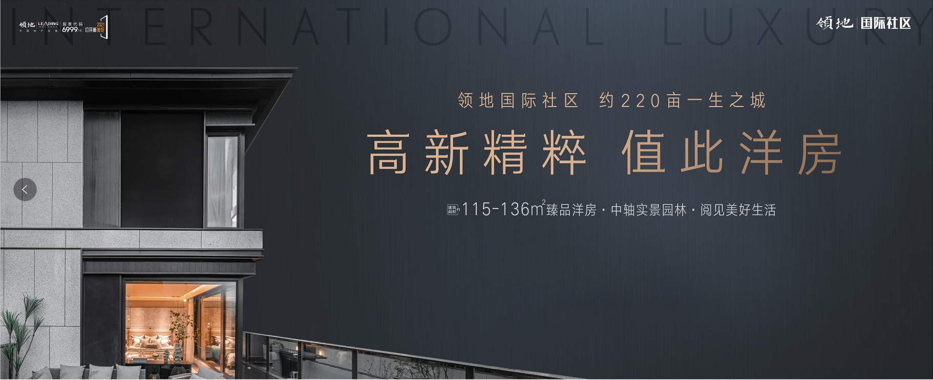 绵阳领地国际社区三期洋房高清图