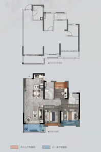 3室2厅2卫  建面 约89平