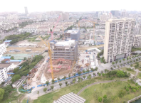 胥江天街 施工现场实拍（2021年8月）