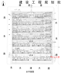 都会理想花园 总平面图