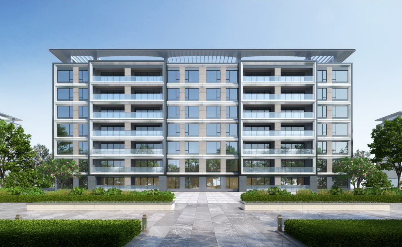 洋房外立面效果图