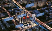 江畔都会上城由金地商置、华侨城联合开发，配有自持5A级高端写字楼