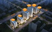凤城·翡翠湖二期 项目由4栋住宅楼，1栋公寓，1栋商业楼组成