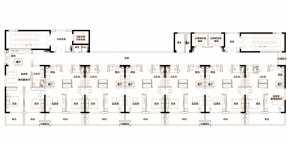 苏地2021-WG-22号地块项目 康养公寓#3标准层平面图