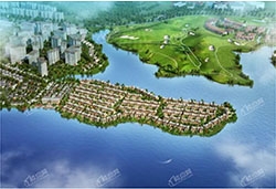 官塘首府项目纯板式跃层洋房在售，户型建面约100㎡3房