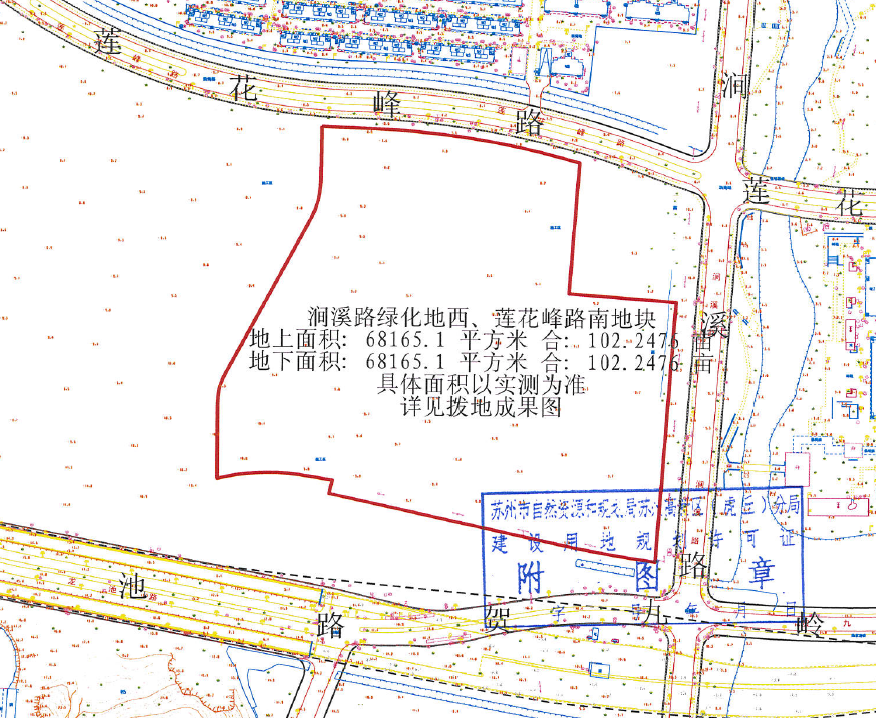 苏地2021-WG-72号地块红线图
