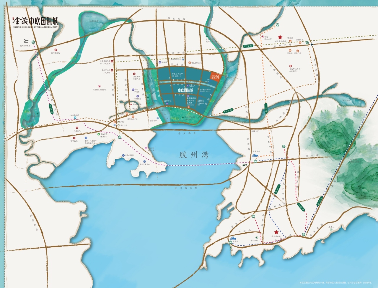 中欧国际城滨江悦实景图