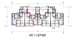 春和万象雅苑 #2幢户型平面图