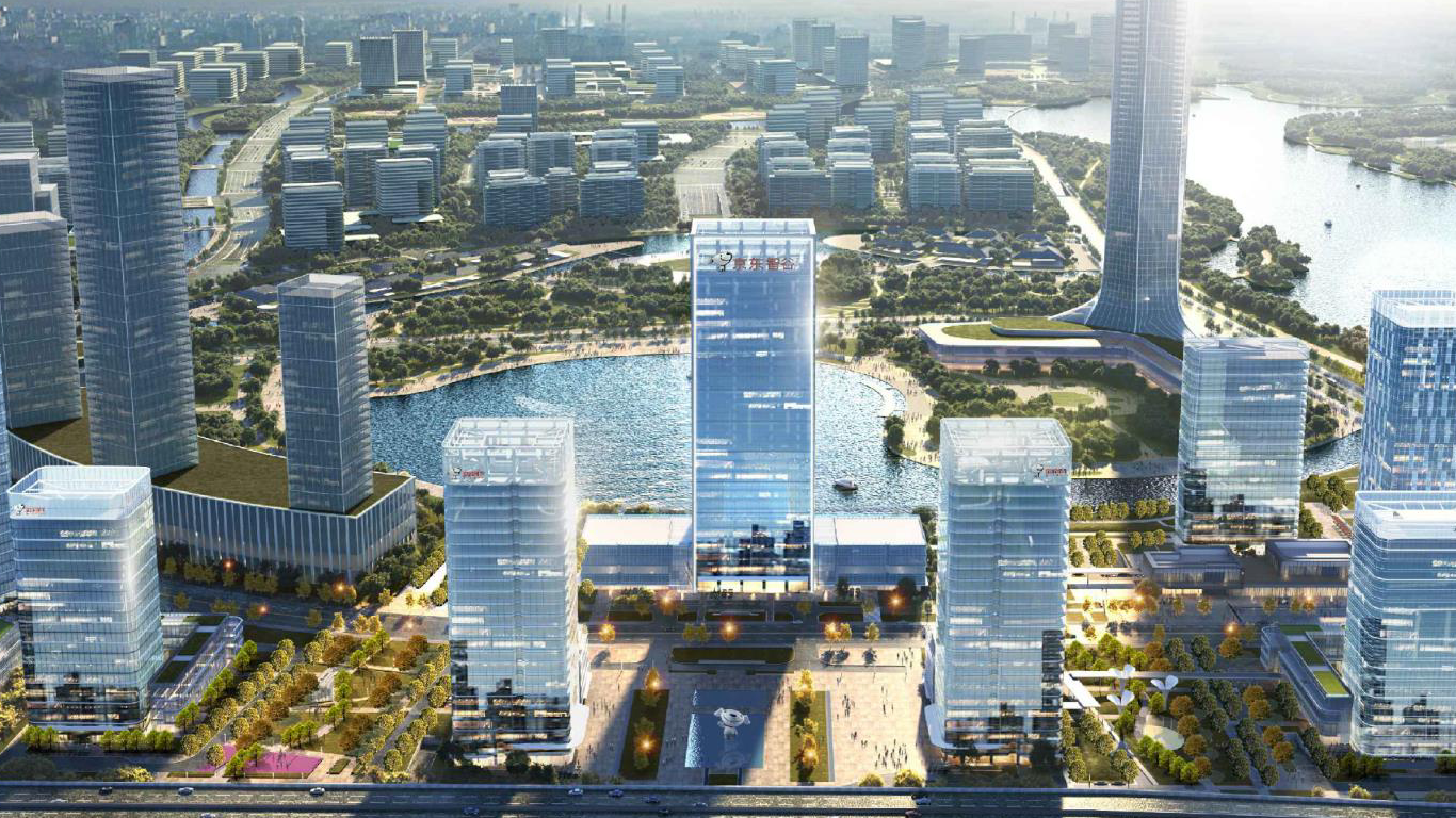 荟景未来商务中心 就是 京东智谷