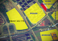 苏地2021-WG-77号地块位置参考示意图