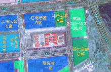 苏地2016-WG-77号地块A区位置示意图