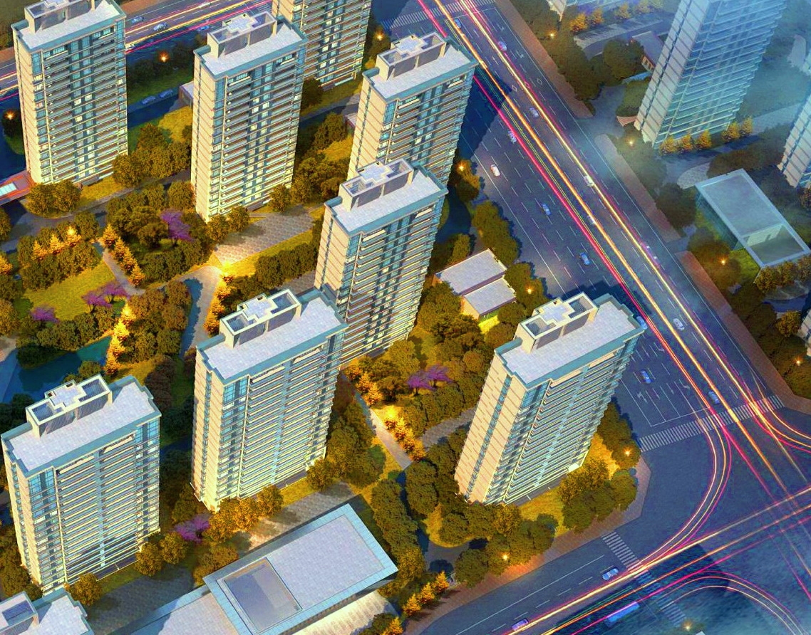 苏地2021-WG-24号地块B区住宅项目效果局部细节展示2