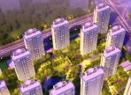 苏地2021-WG-24号地块B区住宅项目效果局部细节展示3