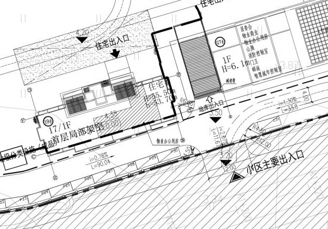 苏地2021-WG-24号地块B区住宅项目  #19幢：17层高55.5米，首层局部架空