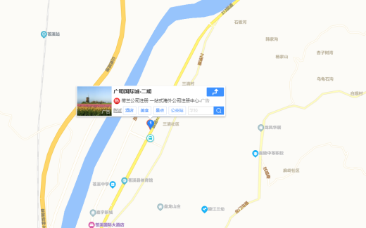 广明国际城二期位置图