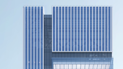 苏地2021-WG-80号地块超高层项目效果图局部细节展示3