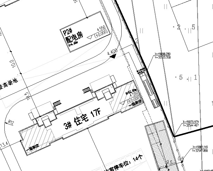 苏地2021-WG-78号地块住宅部分 #3幢：17层，高52.05米（一层东西两端架空）