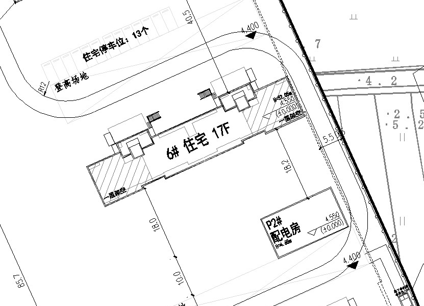 苏地2021-WG-78号地块住宅部分 #6幢：17层，高52.05米（一层东西两端架空）