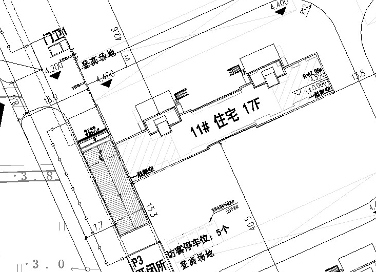 苏地2021-WG-78号地块住宅部分 #11幢：17层，高52.05米（一层东西两端架空）