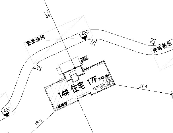 苏地2021-WG-78号地块住宅部分 #14幢：17层，高52.05米（一层西端架空）