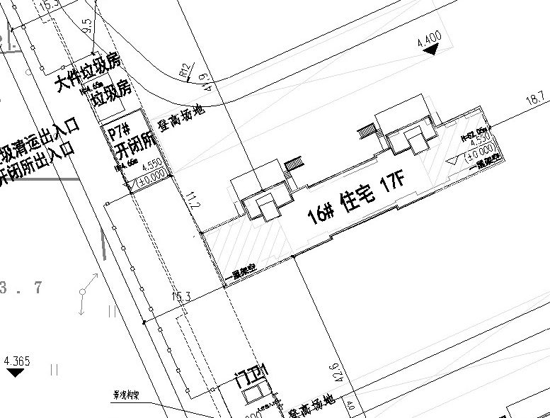 苏地2021-WG-78号地块住宅部分 #16幢：17层，高52.05米（一层东西两端架空）