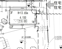 苏地2021-WG-46号地块A区 #1幢：配套用房，3层，高13.65米