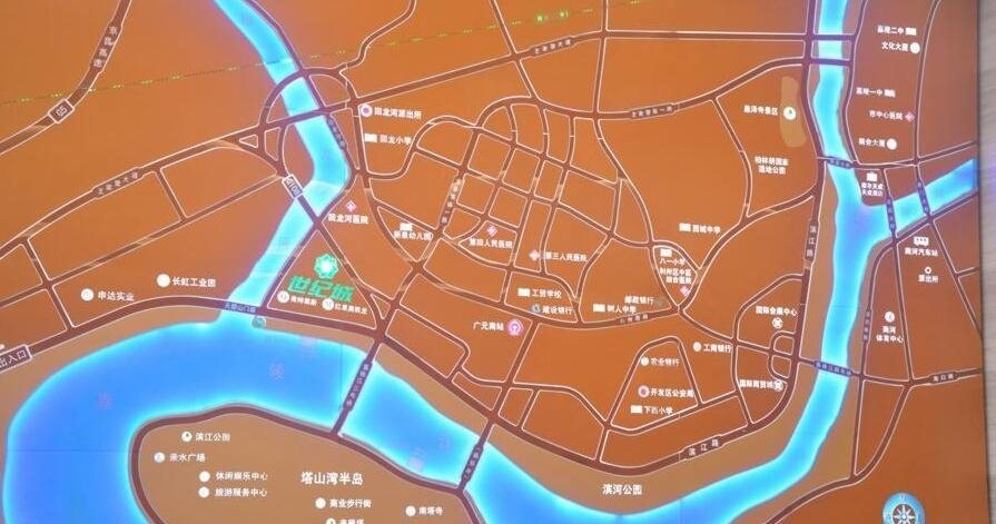 广元世纪城位置图
