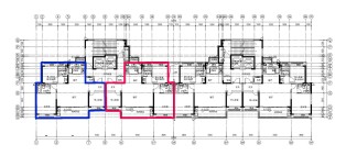 DK20200073地块项目 #5幢住宅楼 标准层户型设计