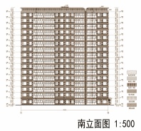 苏地2021-WG-41号地块项目 #1幢住宅楼 南侧外立面图