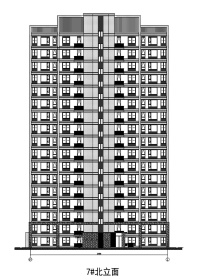 万科保利滨河湾 #10幢住宅楼 外立面设计