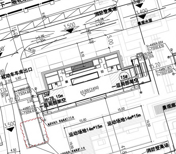 胜浦五矿DK20200104地块：#15幢住宅楼，层26F，高78.15米，一层局部架空