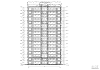 苏地2021-WG-78号地块A区住宅 #14幢楼住宅 南侧外立面图