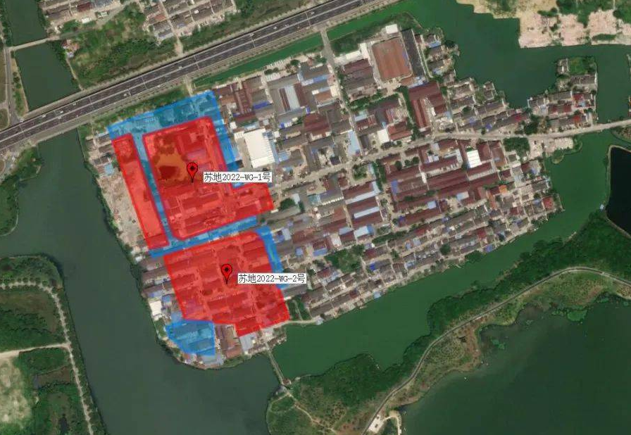 苏地2022-WG-1号地块位置示意图