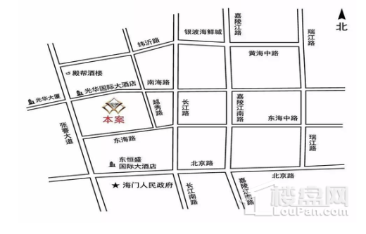 江城逸品商铺位置图