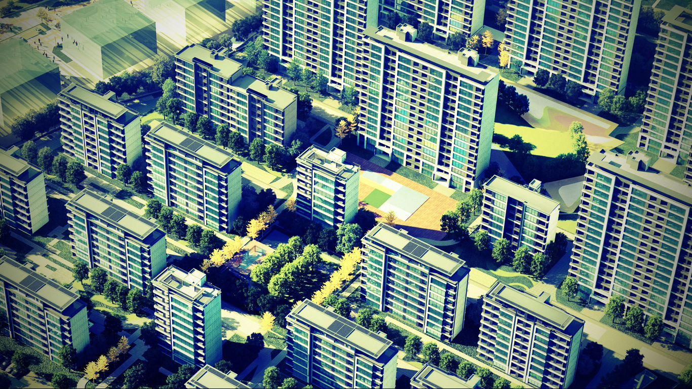 吴江中建之星（WJ-J-2021-029地块）住宅项目效果图局部细节展示4