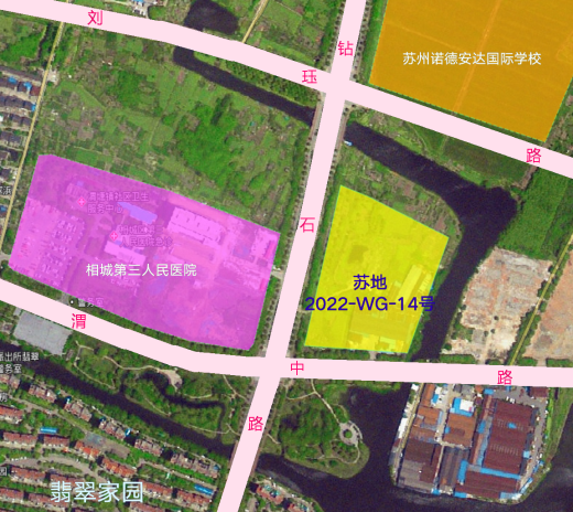 苏地2022-WG-14号地块位置图