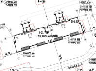花语澜苑 总平面图细节展示，#5幢住宅楼，层7F，高21.75米