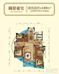 乐清金海湾花苑阔景豪宅户型图