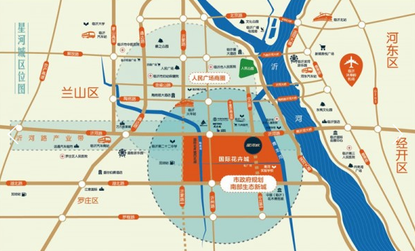 临沂星河城高清图