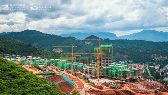 汉华天马山国际温泉度假区实景图