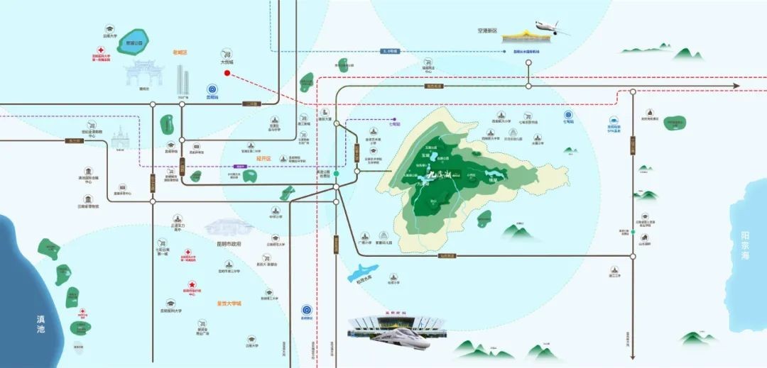 九溪湖国际生态区位置图