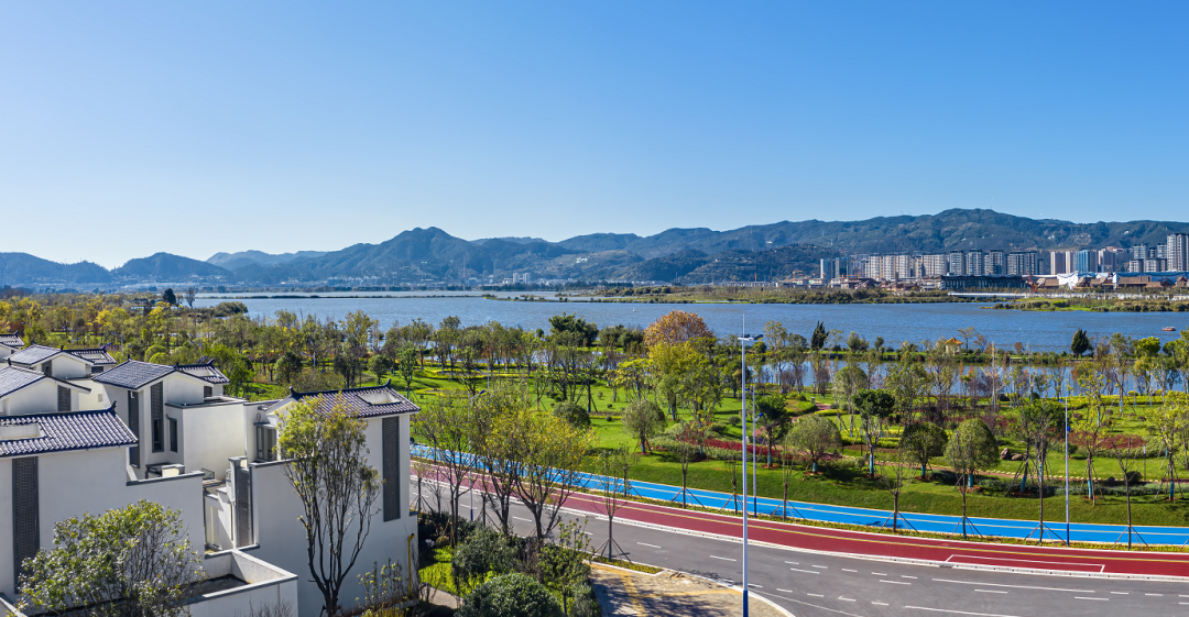 中铁诺德山海春风实景图