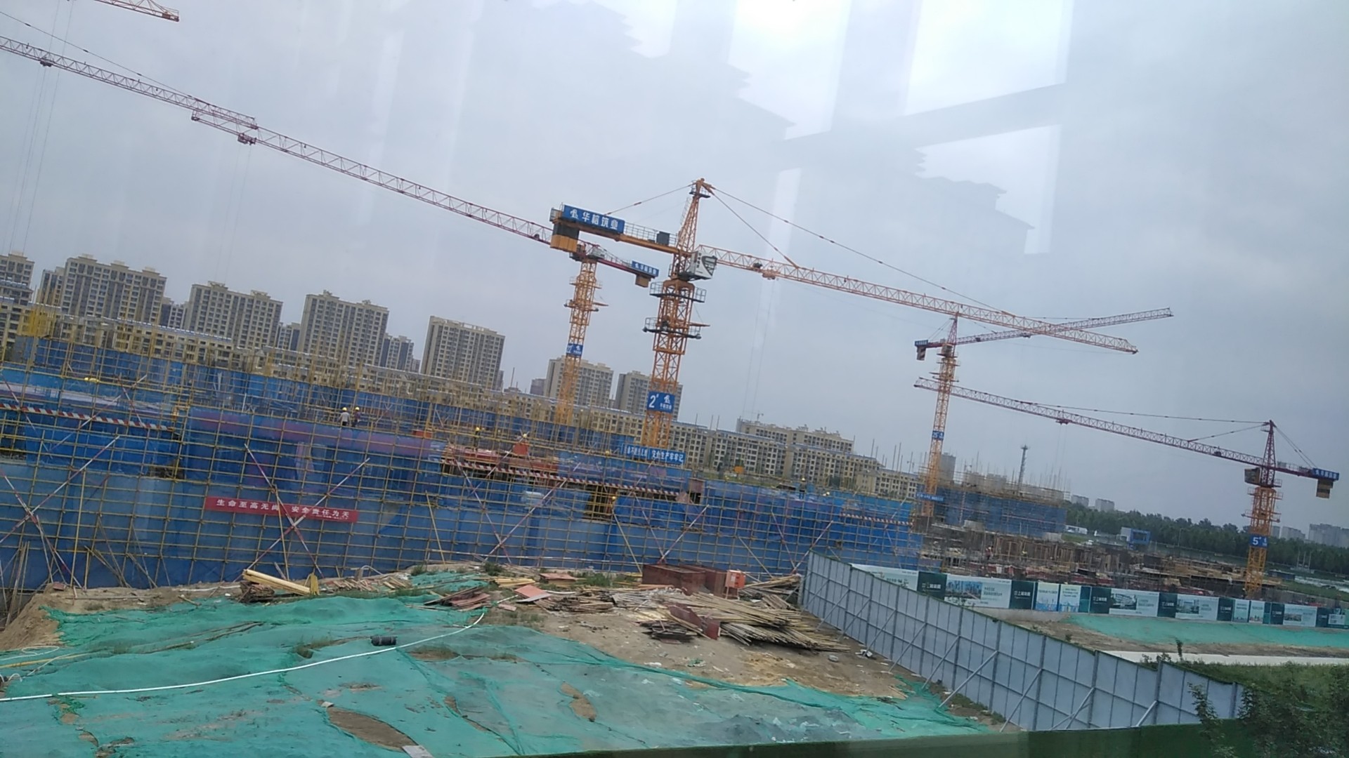 上城珑樾5月25施工进度
