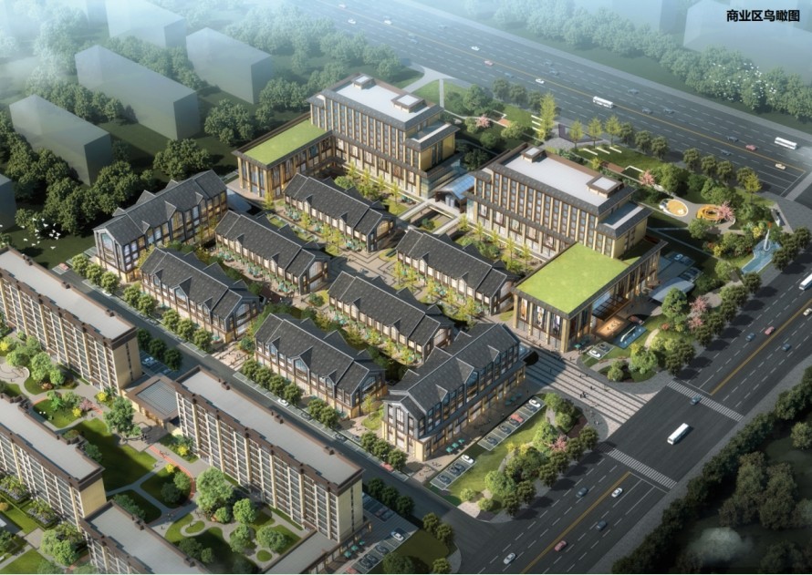 新星市星耀广场效果图