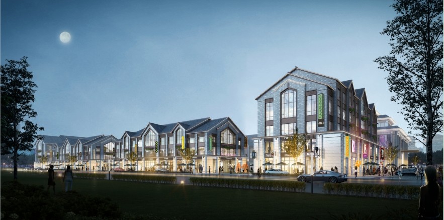 新星市星耀广场效果图