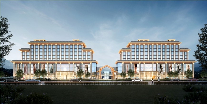 新星市星耀广场效果图